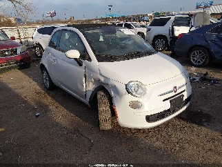 2014 Fiat 500C, VIN 3C3CFFDR0ET267838. Фото 1 з 6 з аукціону IAAI. Каталог авто зі США OpenDataCar.