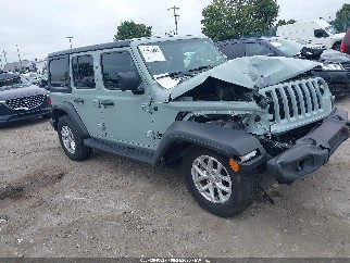 2023 Jeep Wrangler, VIN 1C4HJXDN4PW633736. Фото 1 з 6 з аукціону IAAI. Каталог авто зі США OpenDataCar.