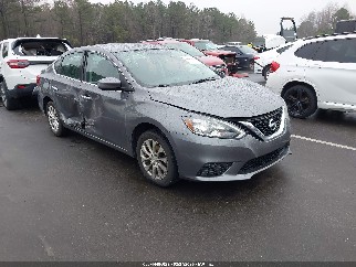 2019 Nissan Sentra, VIN 3N1AB7AP1KY416587. Фото 1 из 6 с аукциона IAAI. Каталог авто из США OpenDataCar.