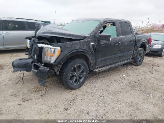2023 Ford F-150 Lightning, VIN 1FTEW1EP6PKD19238. Фото 2 из 6 с аукциона IAAI. Каталог авто из США OpenDataCar.