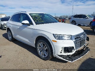2020 Audi Q5, VIN WA1ANAFY1L2101205. Photo 1 of 6 from IAAI auction. OpenDataCar US salvage catalog.