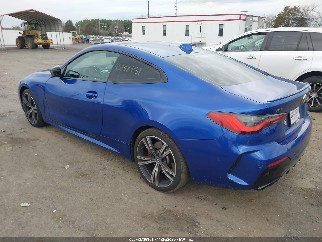 2021 Bmw M440i xDrive, VIN WBA13AR0XMCF60309. Фото 3 из 6 с аукциона IAAI. Каталог авто из США OpenDataCar.