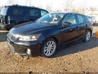 2012 Lexus CT 200h, VIN JTHKD5BH7C2090607. Фото 2 з 6 з аукціону IAAI. Каталог авто зі США OpenDataCar.