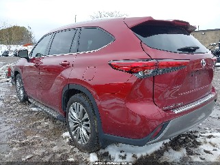 2022 Toyota Highlander, VIN 5TDFZRBHXNS188280. Фото 3 из 6 с аукциона IAAI. Каталог авто из США OpenDataCar.