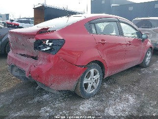 2014 Kia Rio, VIN KNADN4A34E6347190. Фото 4 из 6 с аукциона IAAI. Каталог авто из США OpenDataCar.