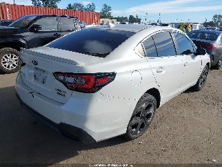 2022 Subaru Legacy, VIN 4S3BWAH68N3019780. Фото 4 из 6 с аукциона IAAI. Каталог авто из США OpenDataCar.