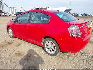 2012 Nissan Sentra, VIN 3N1AB6AP6CL674760. Фото 3 з 6 з аукціону IAAI. Каталог авто зі США OpenDataCar.