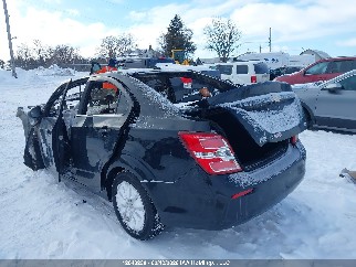 2017 Chevrolet Sonic, VIN 1G1JD5SB6H4105434. Фото 3 з 6 з аукціону IAAI. Каталог авто зі США OpenDataCar.