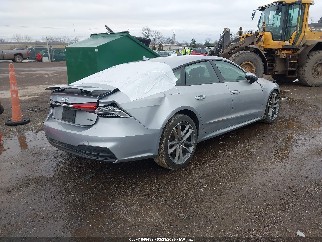 2023 Audi A7 Sportback, VIN WAUT2BF27PN001264. Фото 4 из 6 с аукциона IAAI. Каталог авто из США OpenDataCar.