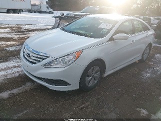 2014 Hyundai Sonata, VIN 5NPEB4AC7EH814575. Фото 2 з 6 з аукціону IAAI. Каталог авто зі США OpenDataCar.