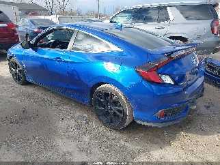 2018 Honda Civic, VIN 2HGFC3A59JH753568. Photo 3 of 6 from IAAI auction. OpenDataCar US salvage catalog.