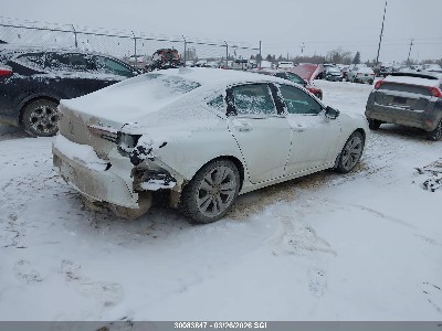 2021 Acura TLX, VIN 19UUB6F44MA801525. Фото 4 з 6 з аукціону IAAI. Каталог авто зі США OpenDataCar.