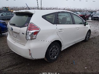 2017 Toyota Prius V, VIN JTDZN3EU9HJ059723. Фото 4 з 6 з аукціону IAAI. Каталог авто зі США OpenDataCar.