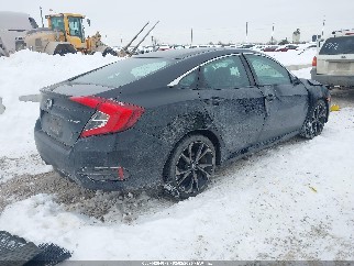 2021 Honda Civic, VIN 2HGFC2F88MH555940. Фото 4 з 6 з аукціону IAAI. Каталог авто зі США OpenDataCar.