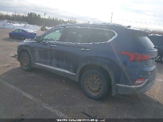 2019 Hyundai Santa Fe, VIN 5NMS3CAAXKH110081. Zdjęcie 3 z 6 z aukcji IAAI. Katalog aut z USA OpenDataCar.