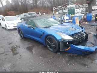 2016 Chevrolet Corvette Stingray, VIN 1G1YK3D77G5100513. Фото 1 з 6 з аукціону IAAI. Каталог авто зі США OpenDataCar.