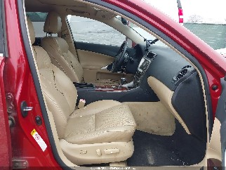 2006 Lexus IS 350, VIN JTHBE262365005329. Фото 5 з 6 з аукціону IAAI. Каталог авто зі США OpenDataCar.