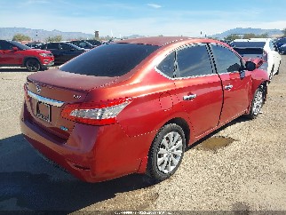2014 Nissan Sentra, VIN 3N1AB7AP2EY328362. Фото 4 з 6 з аукціону IAAI. Каталог авто зі США OpenDataCar.