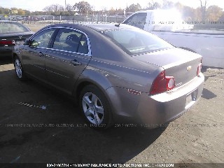 2010 Chevrolet Malibu, VIN 1G1ZB5EB7AF259830. Фото 3 з 6 з аукціону IAAI. Каталог авто зі США OpenDataCar.