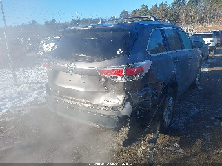 2014 Toyota Highlander, VIN 5TDDKRFH5ES033478. Фото 4 з 6 з аукціону IAAI. Каталог авто зі США OpenDataCar.