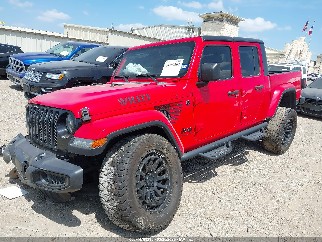 2022 Jeep Gladiator, VIN 1C6HJTAG2NL176977. Фото 2 з 6 з аукціону IAAI. Каталог авто зі США OpenDataCar.