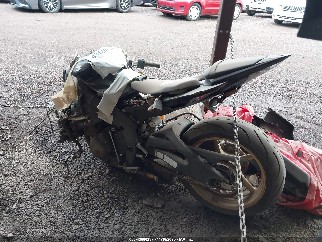 2009 Yamaha YZFR6, VIN JYARJ16YX9A002574. Photo 3 of 6 from IAAI auction. OpenDataCar US salvage catalog.