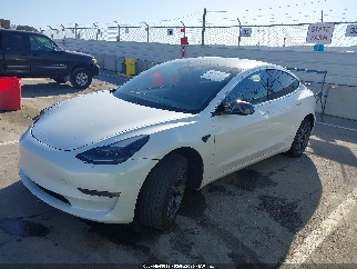 2021 Tesla Model 3, VIN 5YJ3E1EA6MF941370. Фото 2 з 6 з аукціону IAAI. Каталог авто зі США OpenDataCar.