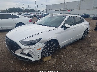 2022 Hyundai Sonata, VIN KMHL34J22NA206641. Фото 2 з 6 з аукціону IAAI. Каталог авто зі США OpenDataCar.