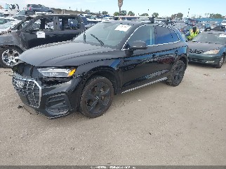 2021 Audi Q5, VIN WA1BAAFY9M2026903. Фото 2 з 6 з аукціону IAAI. Каталог авто зі США OpenDataCar.