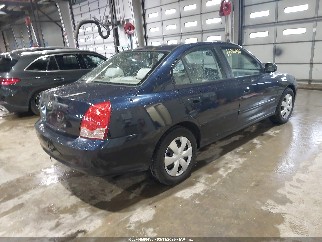 2006 Hyundai Elantra, VIN KMHDN46D86U321432. Photo 4 of 6 from IAAI auction. OpenDataCar US salvage catalog.