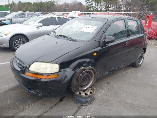 2004 Chevrolet Aveo, VIN KL1TJ62684B229722. Фото 2 из 6 с аукциона IAAI. Каталог авто из США OpenDataCar.
