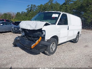 2019 Chevrolet Express 2500, VIN 1GCWGAFP0K1165463. Фото 2 з 6 з аукціону IAAI. Каталог авто зі США OpenDataCar.