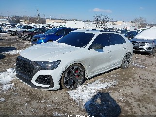 2020 Audi RS Q8, VIN WU1ARBF1XLD024148. Фото 2 з 6 з аукціону IAAI. Каталог авто зі США OpenDataCar.