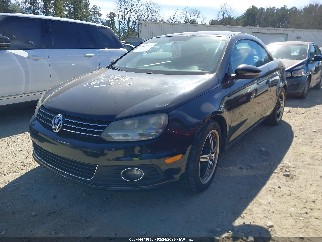 2012 Volkswagen Eos, VIN WVWBW7AH2CV003834. Zdjęcie 2 z 6 z aukcji IAAI. Katalog aut z USA OpenDataCar.
