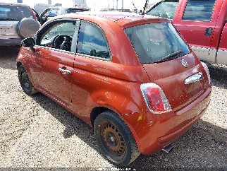 2012 Fiat 500, VIN 3C3CFFAR7CT313635. Фото 3 з 6 з аукціону IAAI. Каталог авто зі США OpenDataCar.