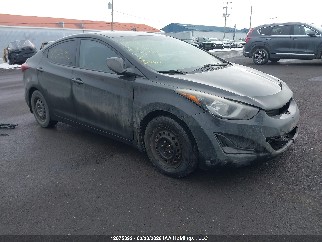 2014 Hyundai Elantra, VIN 5NPDH4AE7EH541987. Zdjęcie 1 z 6 z aukcji IAAI. Katalog aut z USA OpenDataCar.