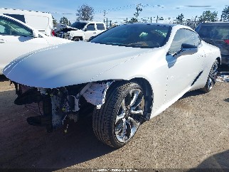 2018 Lexus LC 500, VIN JTHHP5AY1JA005458. Фото 2 из 6 с аукциона IAAI. Каталог авто из США OpenDataCar.