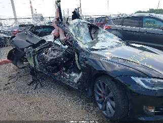 2016 Tesla Model S, VIN 5YJSA1E41GF143185. Фото 6 из 6 с аукциона IAAI. Каталог авто из США OpenDataCar.