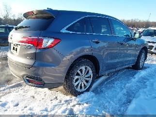 2018 Acura RDX, VIN 5J8TB4H31JL000829. Фото 4 з 6 з аукціону IAAI. Каталог авто зі США OpenDataCar.