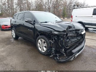 2020 Chevrolet Blazer, VIN 3GNKBJRS9LS637048. Zdjęcie 1 z 6 z aukcji IAAI. Katalog aut z USA OpenDataCar.