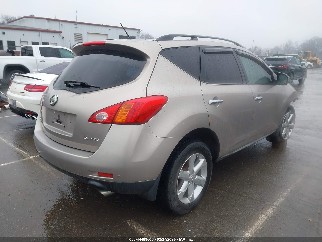 2009 Nissan Murano, VIN JN8AZ18W39W106837. Фото 4 з 6 з аукціону IAAI. Каталог авто зі США OpenDataCar.