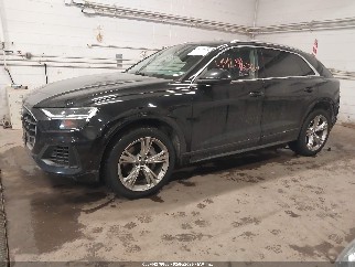 2019 Audi Q8, VIN WA1BVAF10KD022361. Фото 2 из 6 с аукциона IAAI. Каталог авто из США OpenDataCar.