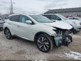 2017 Nissan Murano, VIN 5N1AZ2MH7HN116036. Zdjęcie 1 z 6 z aukcji IAAI. Katalog aut z USA OpenDataCar.