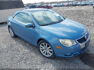 2009 Volkswagen Eos, VIN WVWBA71FX9V023092. Фото 1 з 6 з аукціону IAAI. Каталог авто зі США OpenDataCar.