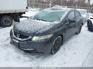 2014 Honda Civic, VIN 2HGFB2F50EH043616. Zdjęcie 2 z 6 z aukcji IAAI. Katalog aut z USA OpenDataCar.