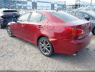 2009 Lexus IS 250, VIN JTHBK262392087674. Фото 3 из 6 с аукциона IAAI. Каталог авто из США OpenDataCar.