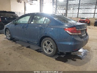 2013 Honda Civic, VIN 2HGFB2E55DH011986. Zdjęcie 3 z 6 z aukcji IAAI. Katalog aut z USA OpenDataCar.