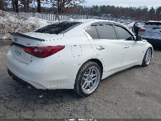 2020 Infiniti Q50, VIN JN1EV7AR5LM252615. Фото 4 з 6 з аукціону IAAI. Каталог авто зі США OpenDataCar.