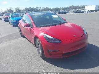 2022 Tesla Model 3, VIN 5YJ3E1EA0NF351697. Фото 1 з 6 з аукціону IAAI. Каталог авто зі США OpenDataCar.