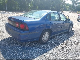 2005 Chevrolet Impala, VIN 2G1WF52E659237533. Фото 4 з 6 з аукціону IAAI. Каталог авто зі США OpenDataCar.
